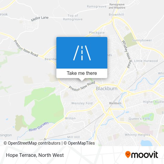 Hope Terrace map