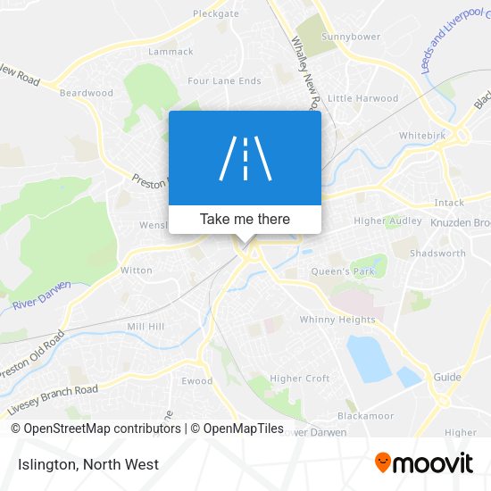 Islington map