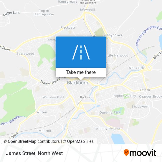 James Street map