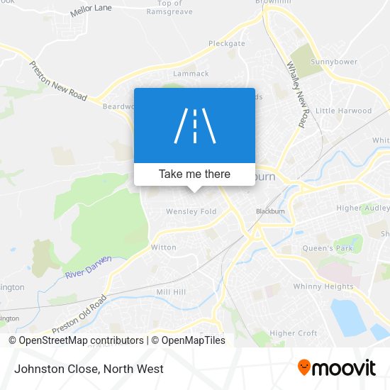 Johnston Close map