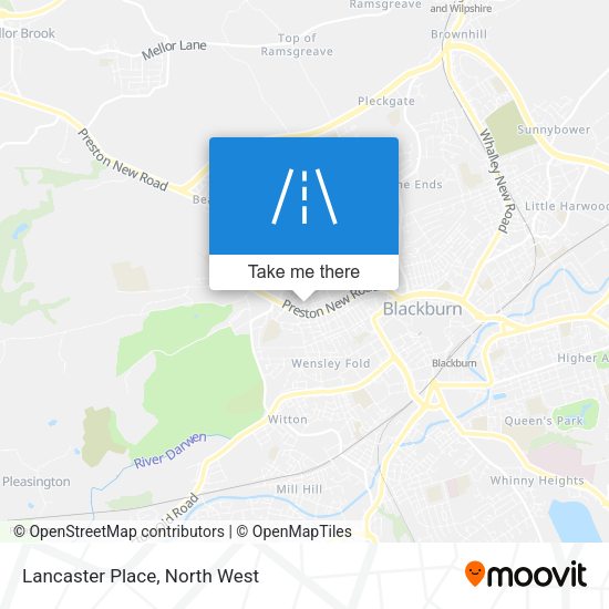 Lancaster Place map