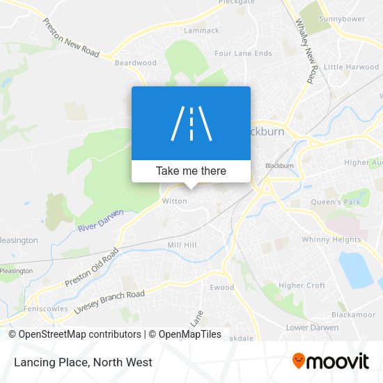 Lancing Place map