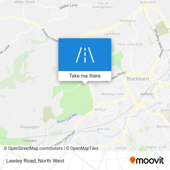 Lawley Road map