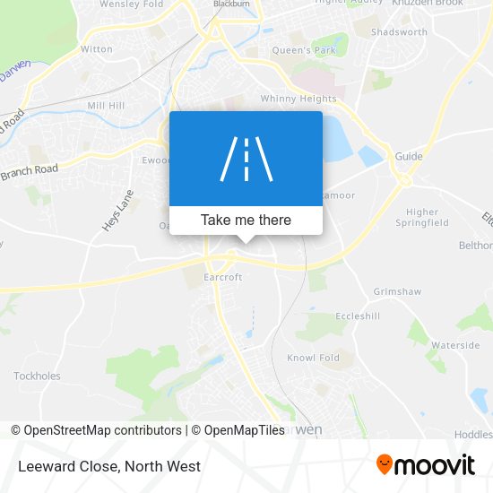Leeward Close map