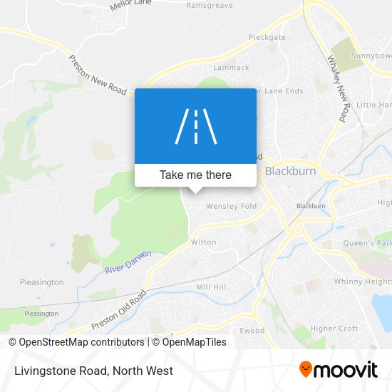 Livingstone Road map