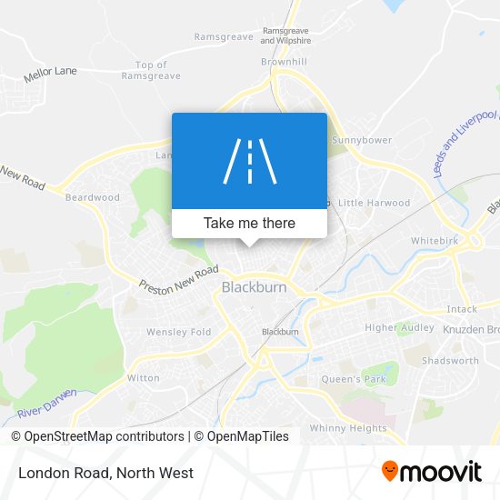 London Road map