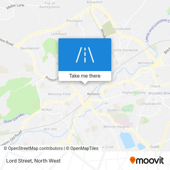 Lord Street map
