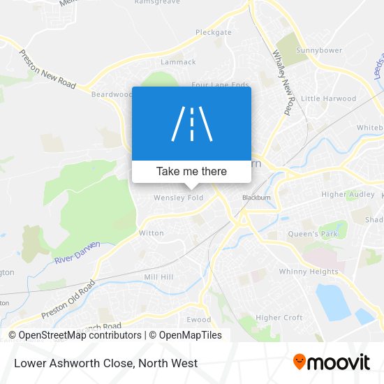 Lower Ashworth Close map