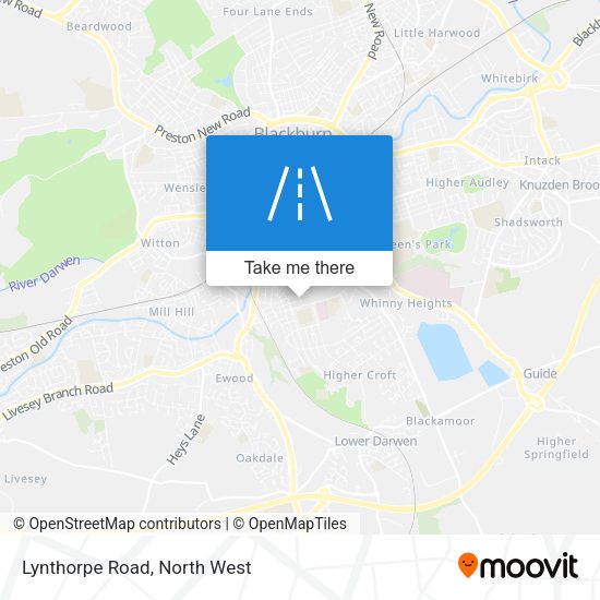 Lynthorpe Road map