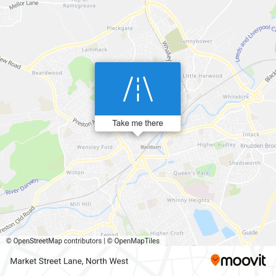 Market Street Lane map