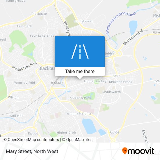 Mary Street map