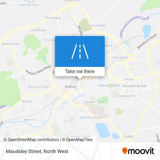 Maudsley Street map
