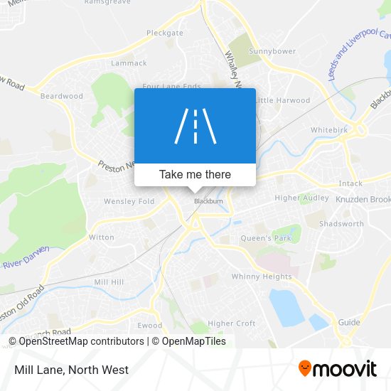 Mill Lane map