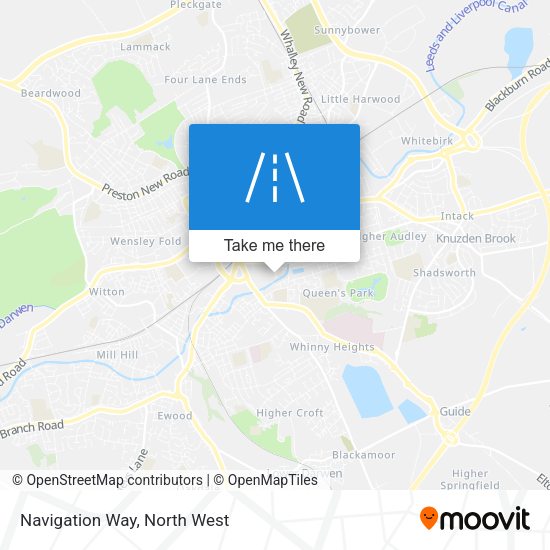 Navigation Way map