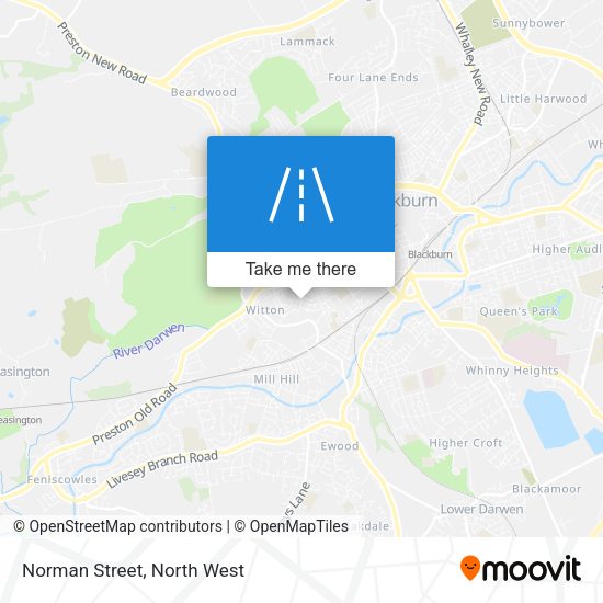 Norman Street map