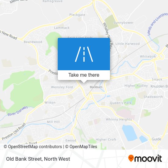 Old Bank Street map