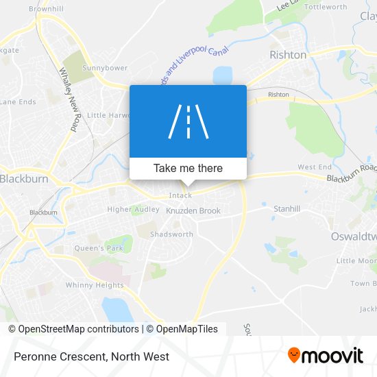 Peronne Crescent map