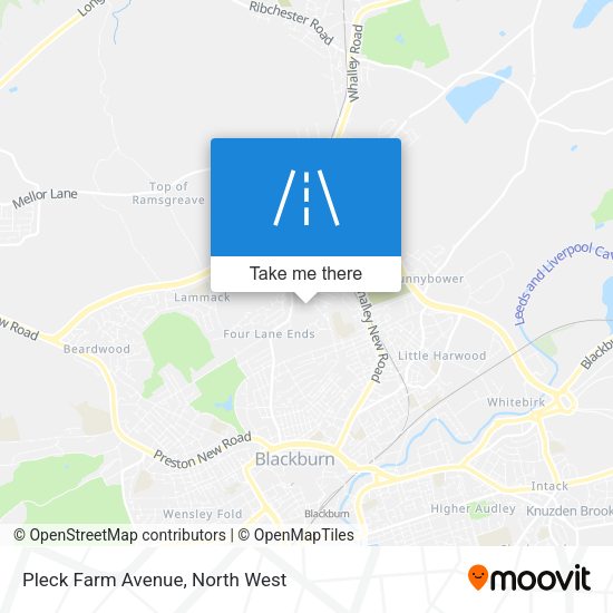 Pleck Farm Avenue map