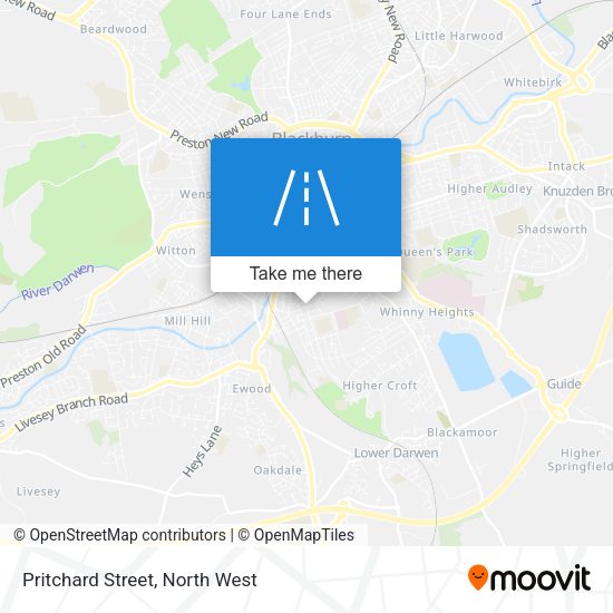 Pritchard Street map