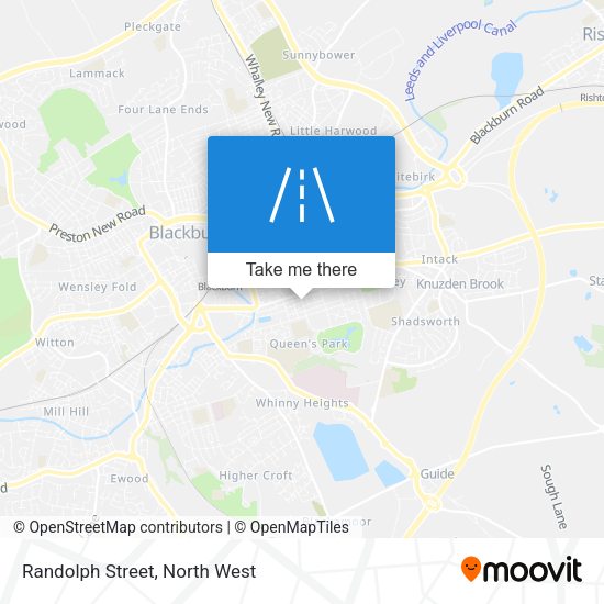 Randolph Street map