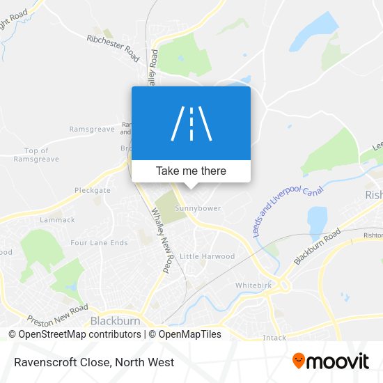 Ravenscroft Close map