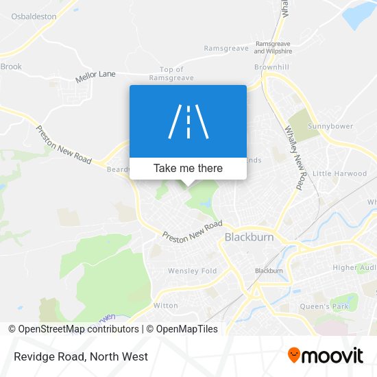 Revidge Road map