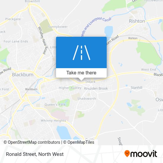 Ronald Street map