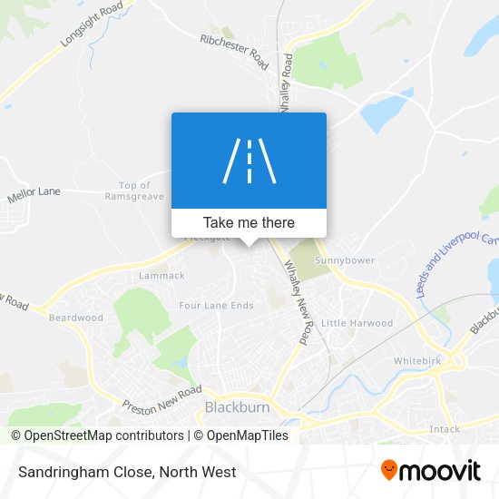 Sandringham Close map