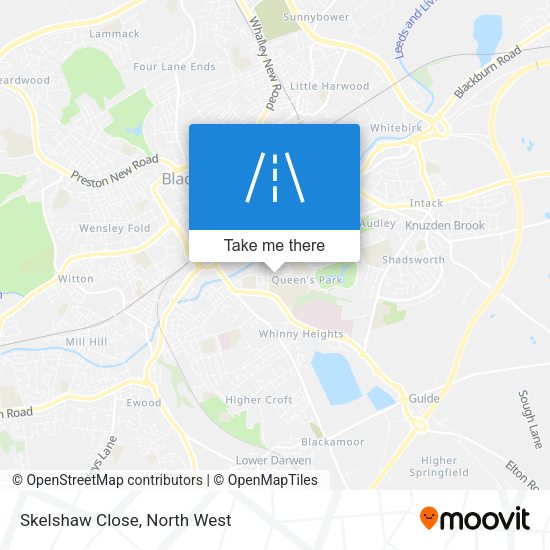 Skelshaw Close map