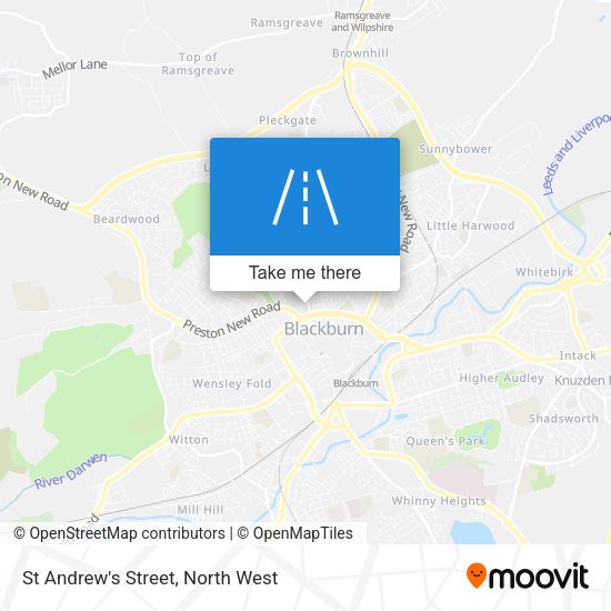 St Andrew's Street map