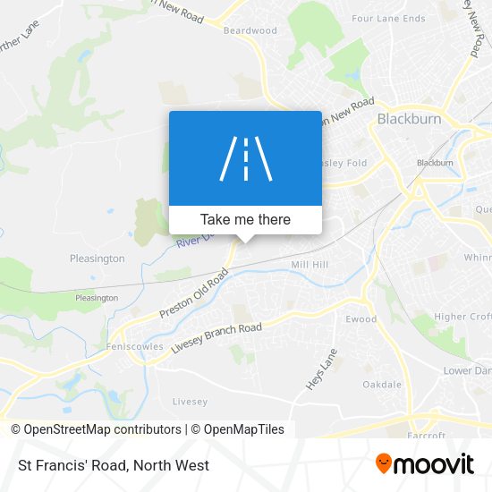 St Francis' Road map