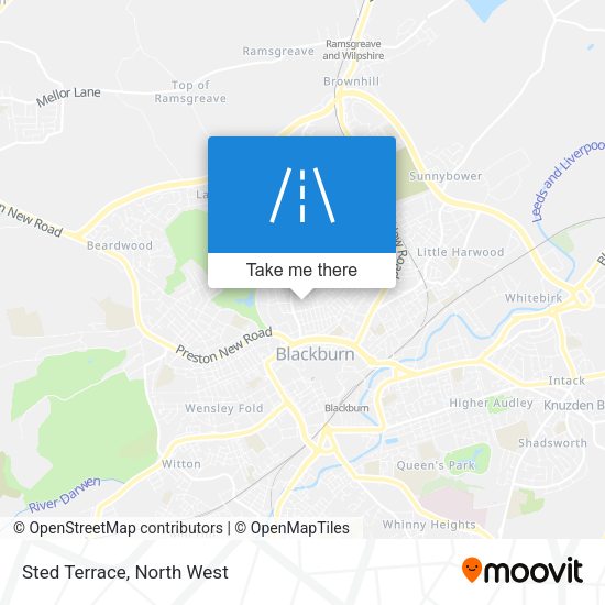 Sted Terrace map