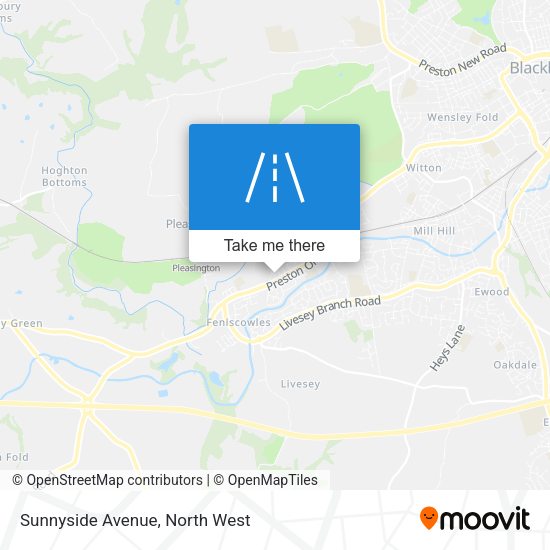 Sunnyside Avenue map