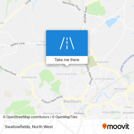 Swallowfields map