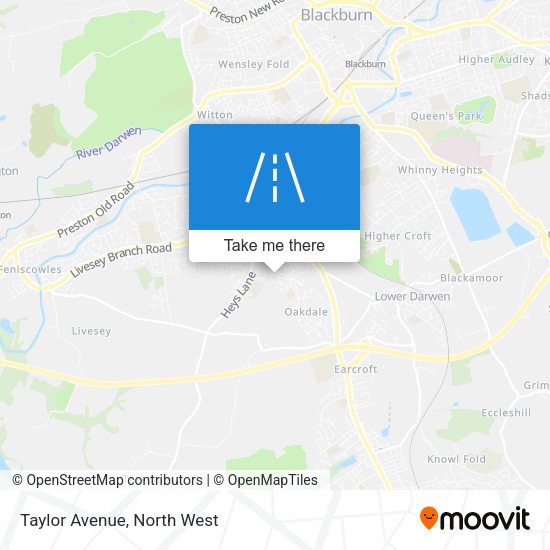 Taylor Avenue map