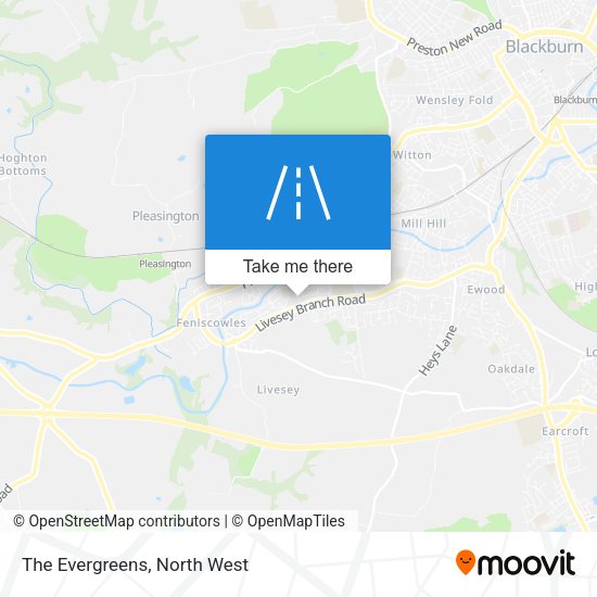 The Evergreens map