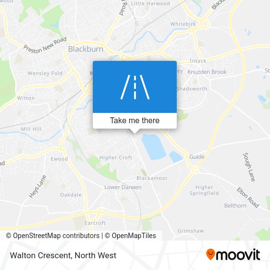 Walton Crescent map