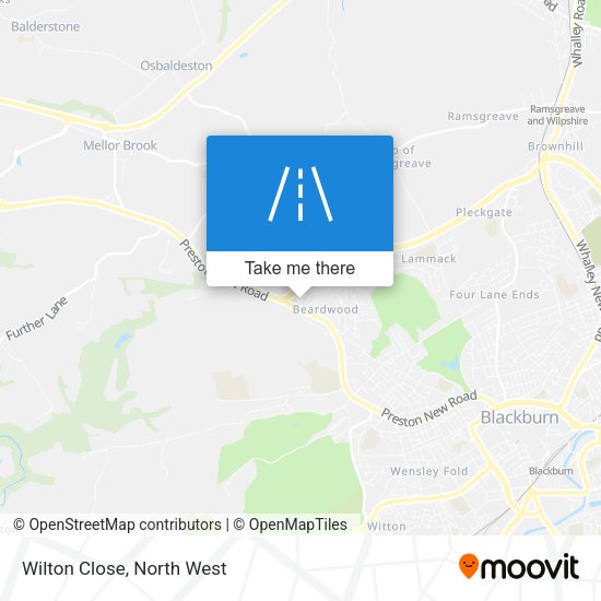 Wilton Close map