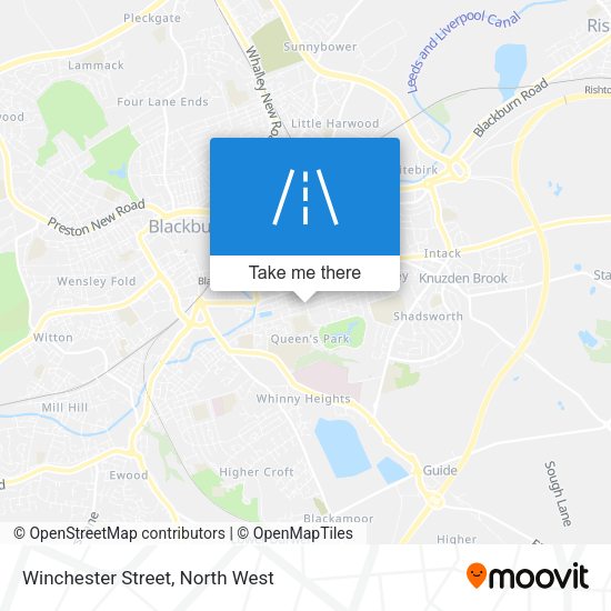Winchester Street map