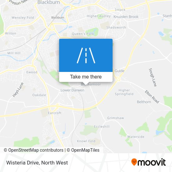 Wisteria Drive map