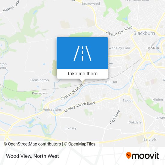 Wood View map