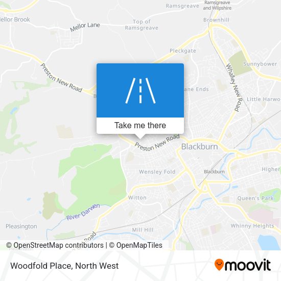 Woodfold Place map
