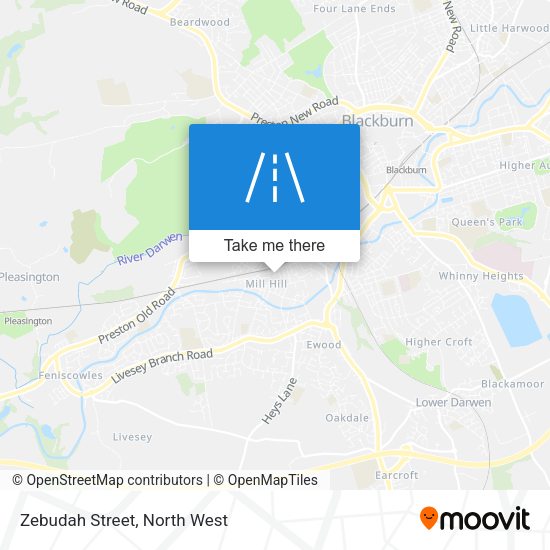 Zebudah Street map