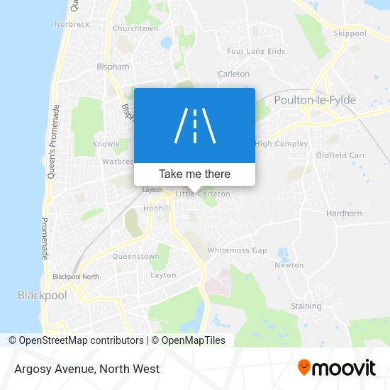 Argosy Avenue map
