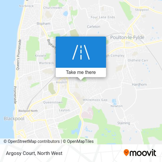 Argosy Court map