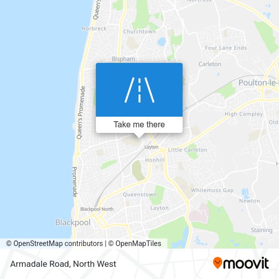 Armadale Road map