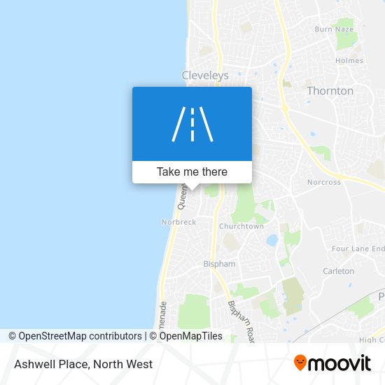 Ashwell Place map