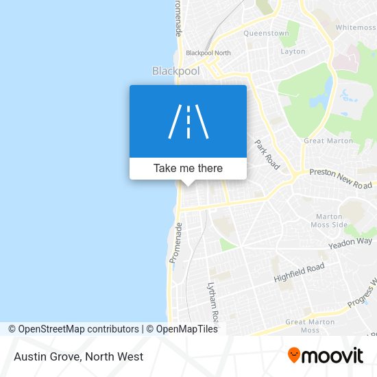 Austin Grove map