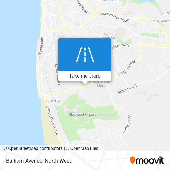 Balham Avenue map