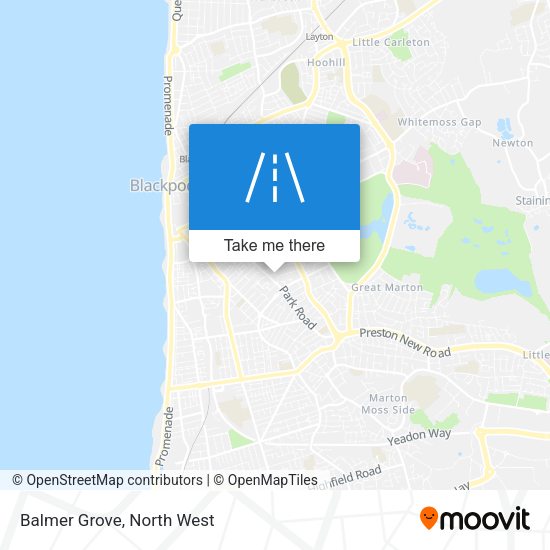 Balmer Grove map